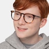Vibes Tortoise Acetate-metalEyeglass Frames for Men from EyeBuyDirect