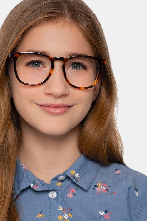 Vibes Tortoise Acetate-metalEyeglass Frames for Women from EyeBuyDirect