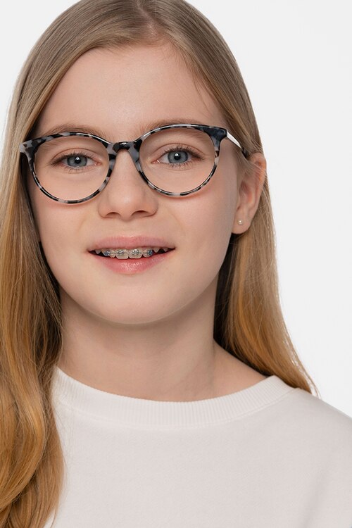 Solver Ivory Tortoise Acetate-metalEyeglass Frames for Women from EyeBuyDirect