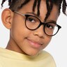 Solver Black Acetate-metalEyeglass Frames for Men from EyeBuyDirect