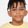 Solver Clear Acetate-metalEyeglass Frames for Men from EyeBuyDirect