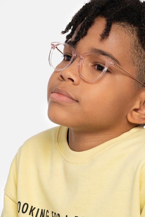 Snap Pink Acetate-metalEyeglass Frames for Men from EyeBuyDirect