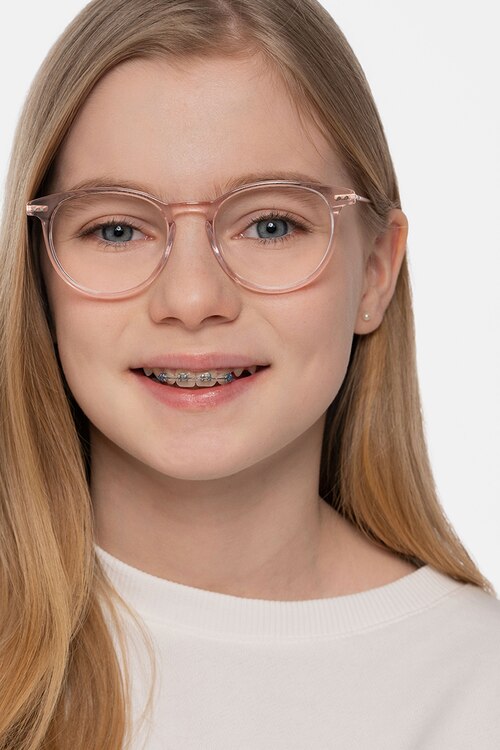 Snap Pink Acetate-metalEyeglass Frames for Women from EyeBuyDirect