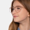Clever Pink Acetate-metalEyeglass Frames for Women from EyeBuyDirect