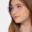 Clever Clear Acetate, MetalEyeglass Frames for Women from EyeBuyDirect