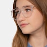 Clever Clear Acetate-metalEyeglass Frames for Women from EyeBuyDirect
