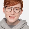 Clever Tortoise Acetate-metalEyeglass Frames for Men from EyeBuyDirect