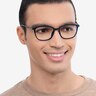 Traverse Navy Acetate-metalEyeglass Frames for Men from EyeBuyDirect