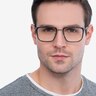 Glimpse Gray AcetateEyeglass Frames for Men from EyeBuyDirect