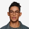 Terra Black Acetate-metalEyeglass Frames for Men from EyeBuyDirect