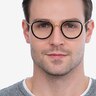 Thrive Black AcetateEyeglass Frames for Men from EyeBuyDirect