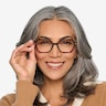 Carmel Tortoise Acetate-metalEyeglass Frames for Women from EyeBuyDirect