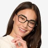 Carmel Green Acetate-metalEyeglass Frames for Women from EyeBuyDirect