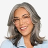 Dearly Clear Beige Acetate-metalEyeglass Frames for Women from EyeBuyDirect