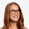 Turner Black Acetate-metalEyeglass Frames for Women from EyeBuyDirect