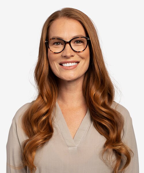 Turner Tortoise Acetate-metalEyeglass Frames for Women from EyeBuyDirect
