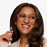 Observer Gold & Tortoise Acetate-metalMontures de lunettes de vue pour Femmes d'EyeBuyDirect