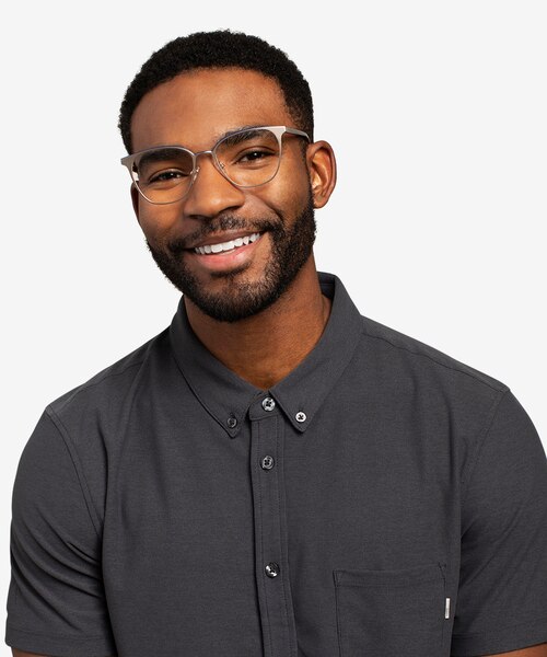 Azimut Gold Acetate-metalEyeglass Frames for Men from EyeBuyDirect