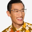 Poise Clear Acetate, MetalEyeglass Frames for Men from EyeBuyDirect