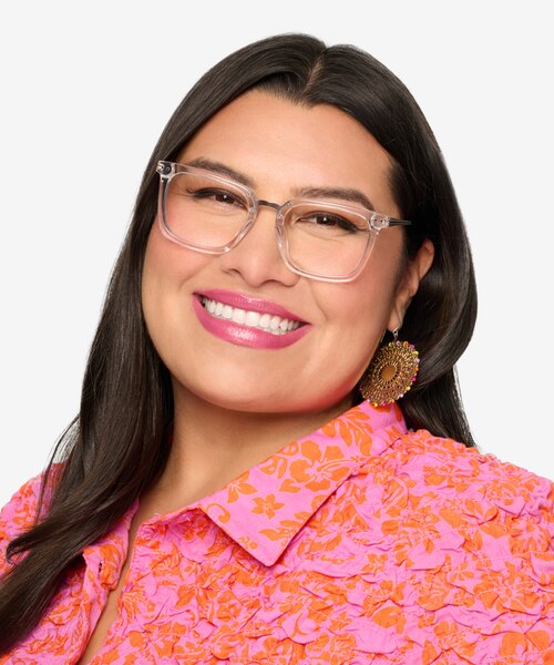 Poise Clear Acetate, MetalEyeglass Frames for Women from EyeBuyDirect