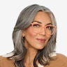 Aroma Coral Acetate-metalEyeglass Frames for Women from EyeBuyDirect