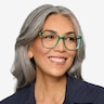 Aroma Emerald Green Acetate-metalEyeglass Frames for Women from EyeBuyDirect