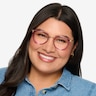 Hollie Cassis Plastic-metalEyeglass Frames for Men from EyeBuyDirect