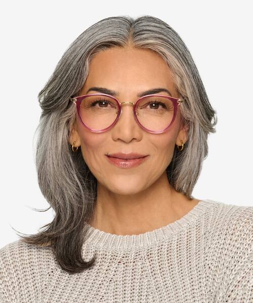 Cassis Hollie -  Plastic-metal Eyeglasses