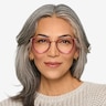 Hollie Cassis Plastic-metalEyeglass Frames for Women from EyeBuyDirect