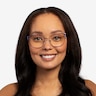 Signora Purple Acetate-metalEyeglass Frames for Women from EyeBuyDirect