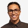 Lenny Black Acetate-metalEyeglass Frames for Men from EyeBuyDirect