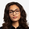 Lenny Black Acetate-metalEyeglass Frames for Women from EyeBuyDirect