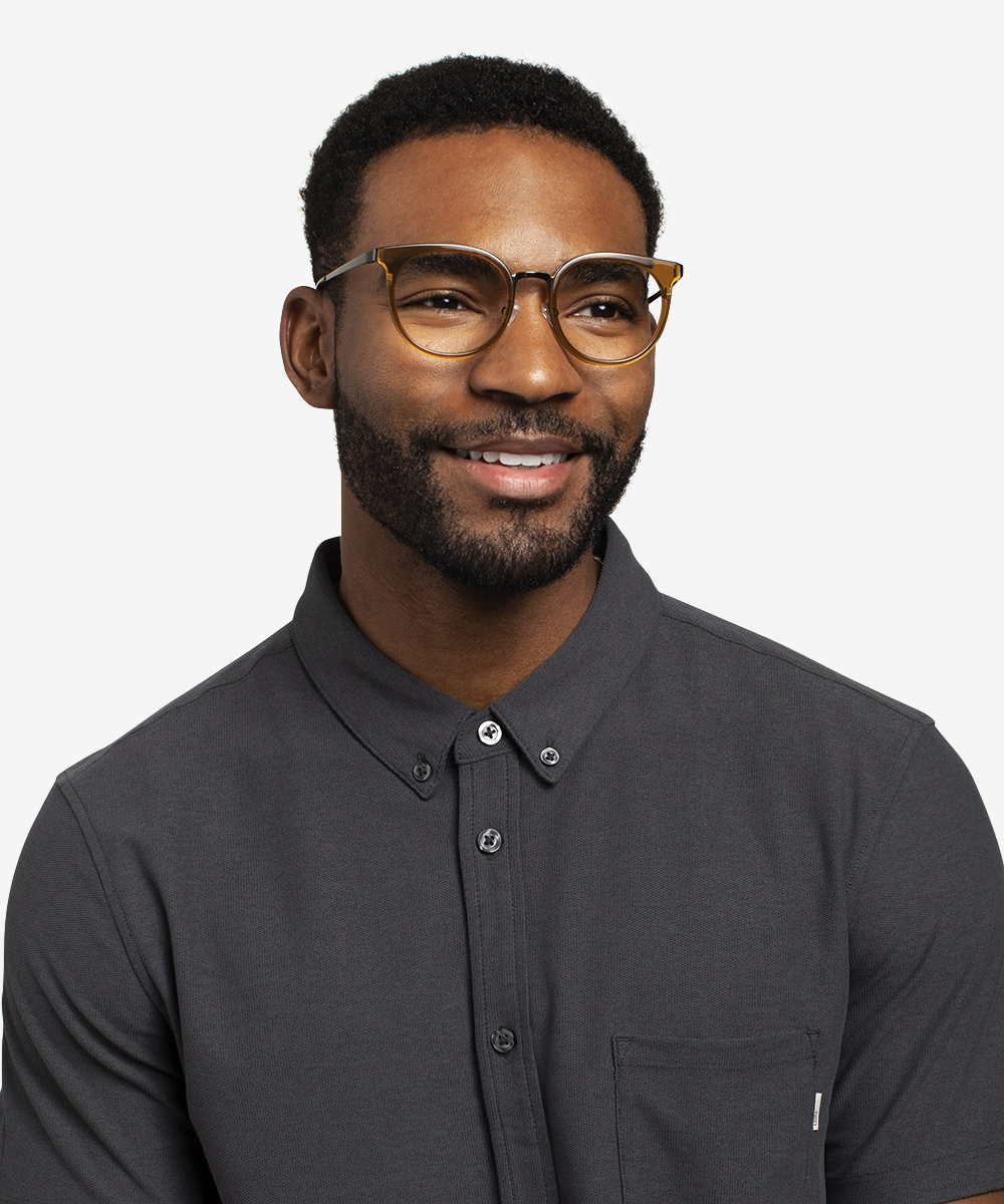 Murphy Round Brown Full Rim Eyeglasses | Eyebuydirect