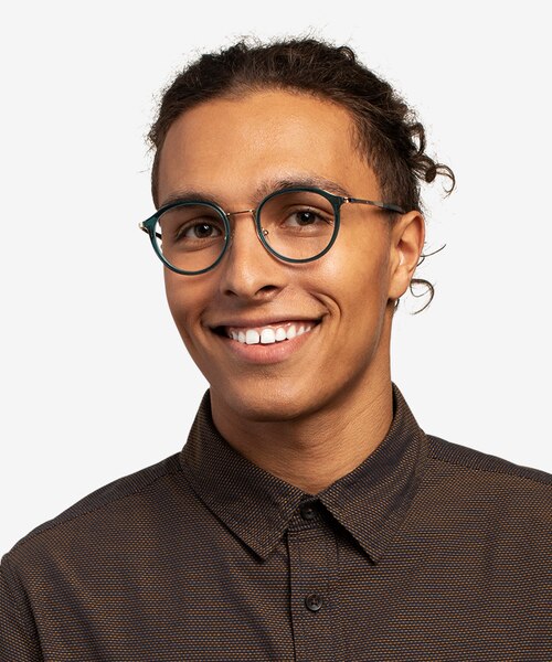 Colman Green Acetate, MetalEyeglass Frames for Men from EyeBuyDirect