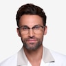 Maxwell Black Acetate-metalEyeglass Frames for Men from EyeBuyDirect