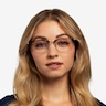 Maxwell Tortoise Acetate-metalEyeglass Frames for Women from EyeBuyDirect