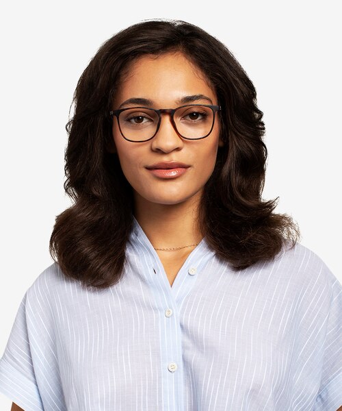 Avery Tortoise Plastic-metalEyeglass Frames for Women from EyeBuyDirect
