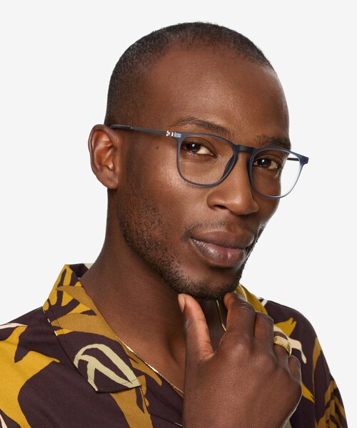 Avery Gris Plastic-metalMontures de lunettes de vue pour Hommes d'EyeBuyDirect
