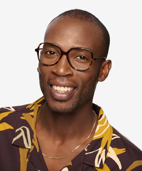 Corey Tortoise Acetate-metalEyeglass Frames for Men from EyeBuyDirect