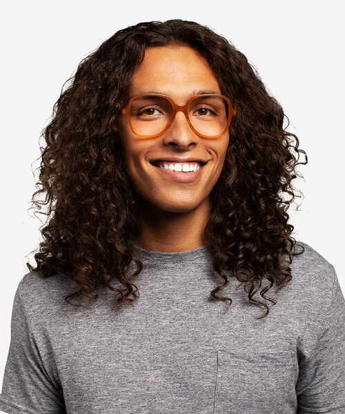 Corey Mellow Yellow Acetate-metalEyeglass Frames for Men from EyeBuyDirect