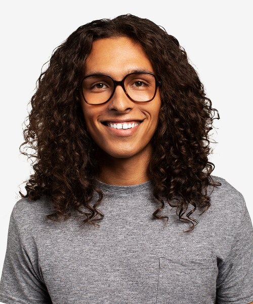 Corey Coffee Acetate-metalEyeglass Frames for Men from EyeBuyDirect