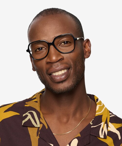 Corey Black Acetate-metalEyeglass Frames for Men from EyeBuyDirect