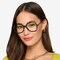 Corey Noir Acetate-metal Montures de lunettes de vue pour Femmes d'EyeBuyDirect