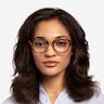Biblio Tortoise Acetate-metalEyeglass Frames for Women from EyeBuyDirect