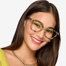 Biblio Ivory Tortoise Acetate-metalEyeglass Frames for Women from EyeBuyDirect