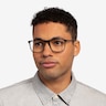 Cooper Gray Tortoise AcetateEyeglass Frames for Men from EyeBuyDirect