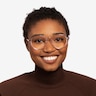 Tamara Clear Pink AcetateEyeglass Frames for Women from EyeBuyDirect