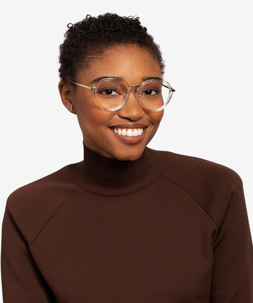 Tamara Clear Yellow AcetateEyeglass Frames for Women from EyeBuyDirect