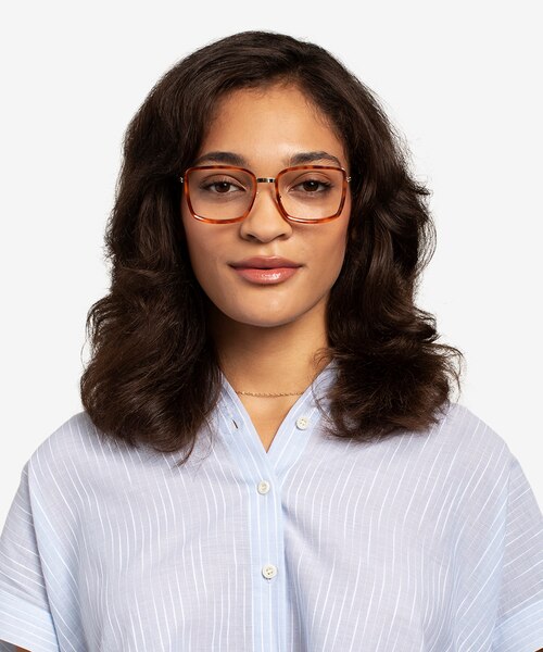 Remi Tortoise Gold AcetateEyeglass Frames for Women from EyeBuyDirect