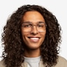 Remi Champagne Gold AcetateEyeglass Frames for Men from EyeBuyDirect